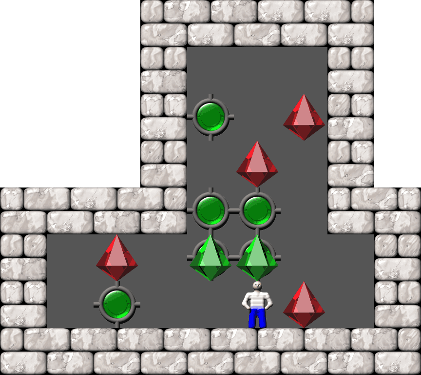 Sokoban Yoshio Murase's Hand-Made level 12